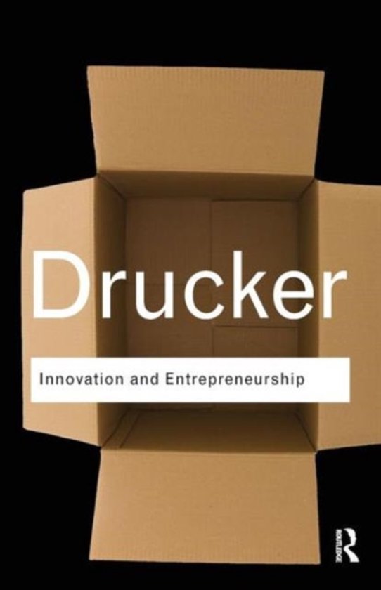 Routledge Classics - Innovation and Entrepreneurship - cover