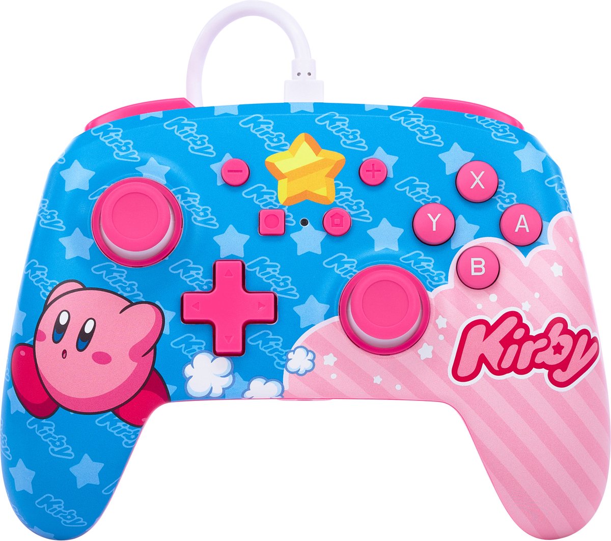 PowerA geavanceerde bedrade controller voor Nintendo Switch - Kirby