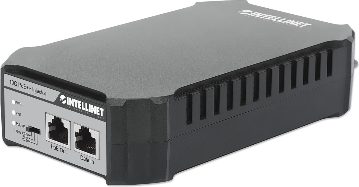 INT Network PoE++ 10G Injector, Retail Box