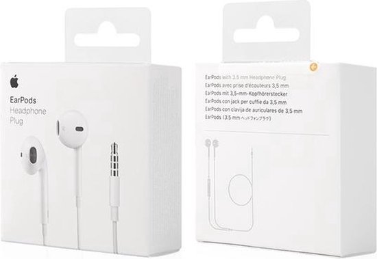 Apple EarPods met 3,5mm headphone jack (koptelefoonaansluiting)