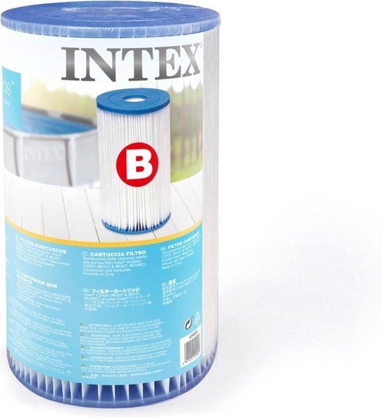 Foto: Intex 29005 filter cartridge type b filter voor zwembad