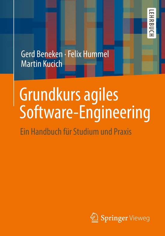 Grundkurs agiles Software-Engineering - cover