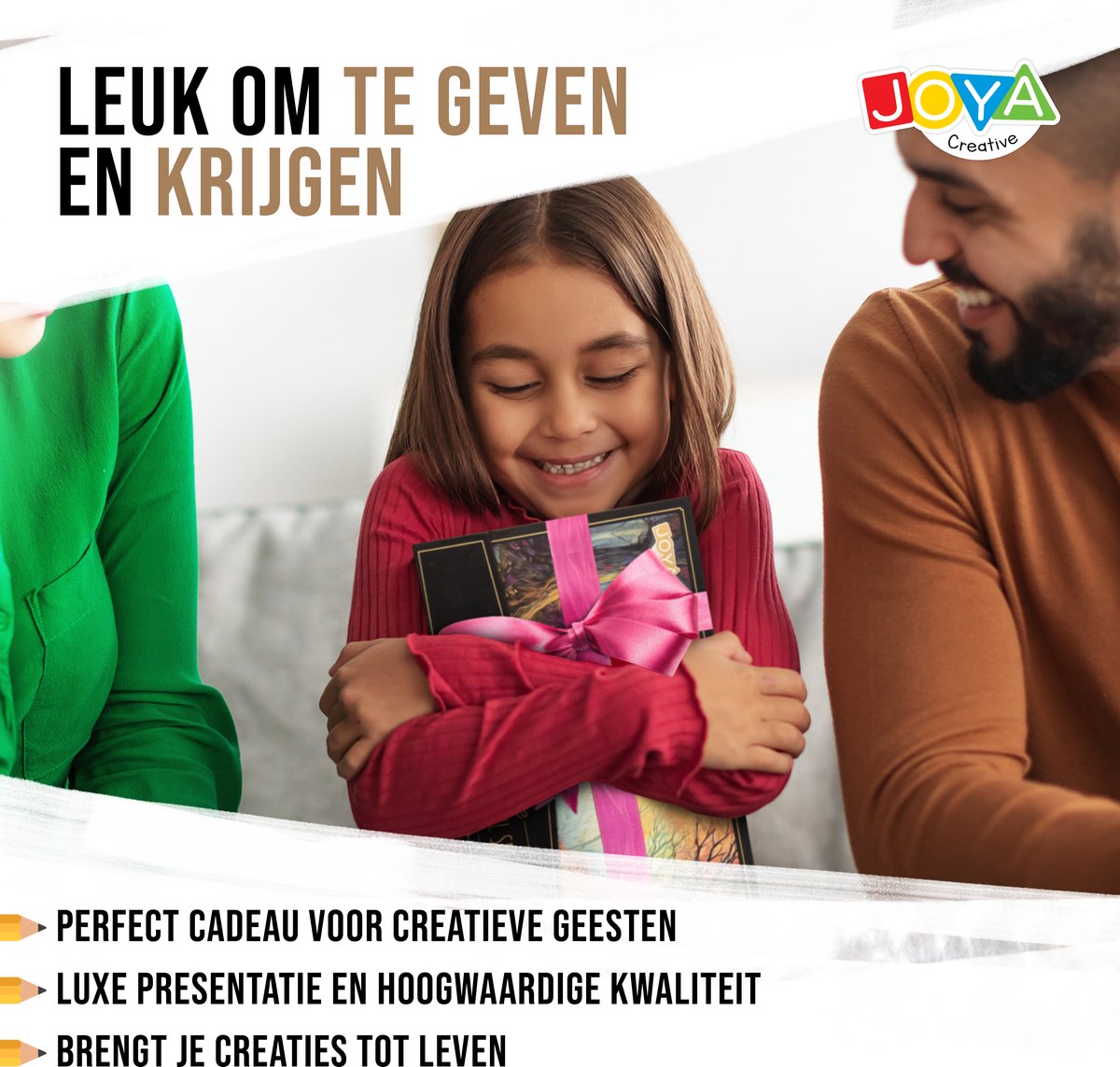 Professionele Kleurpotloden Set - 72 Stuks - Tekenset voor Volwassenen en Kinderen - in Luxe Opbergdoos met magneetsluiting - Joya Creative — afbeelding 2