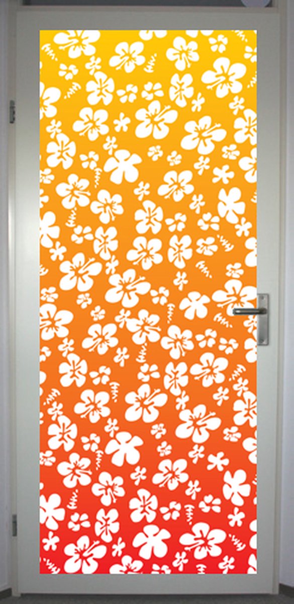 Deurposter 'Hawaii' - deursticker 75x195 cm