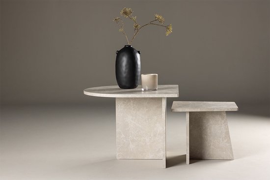 Table basse Sala beige.