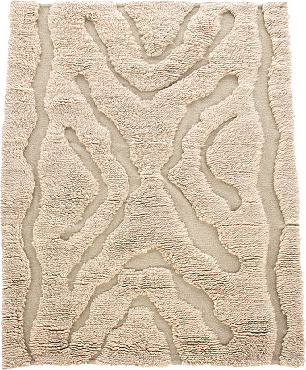Trondheim vloerkleed 202x300 cm beige.