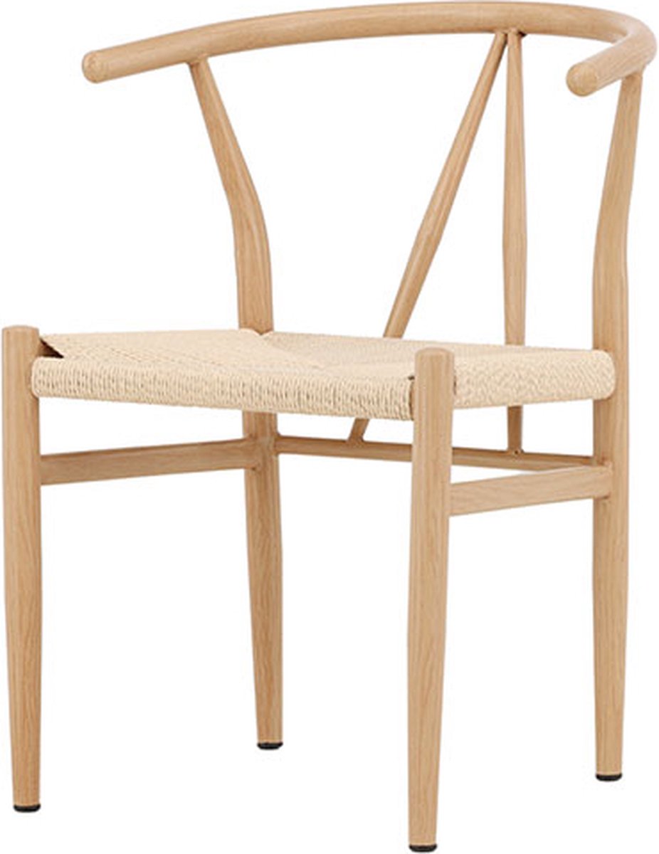 Alfons eetkamerstoel beige.