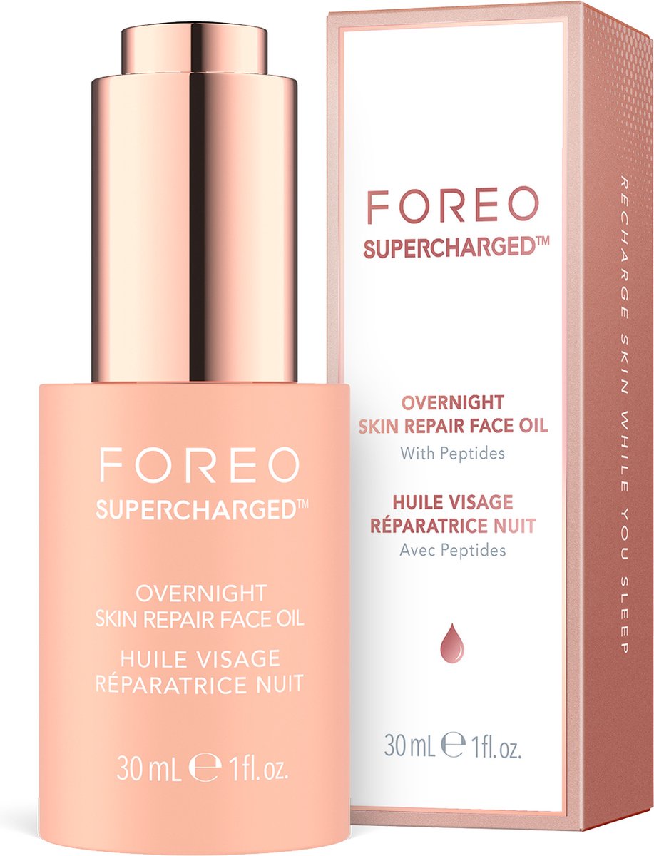 Goedkoopste FOREO SUPERCHARGED Overnight Skin Repair Face Oil