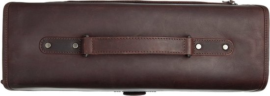The Chesterfield Brand Sac de bureau Sac d'ordinateur portable pour ordinateur portable Glenwood Laptopbag Brown Marron foncé