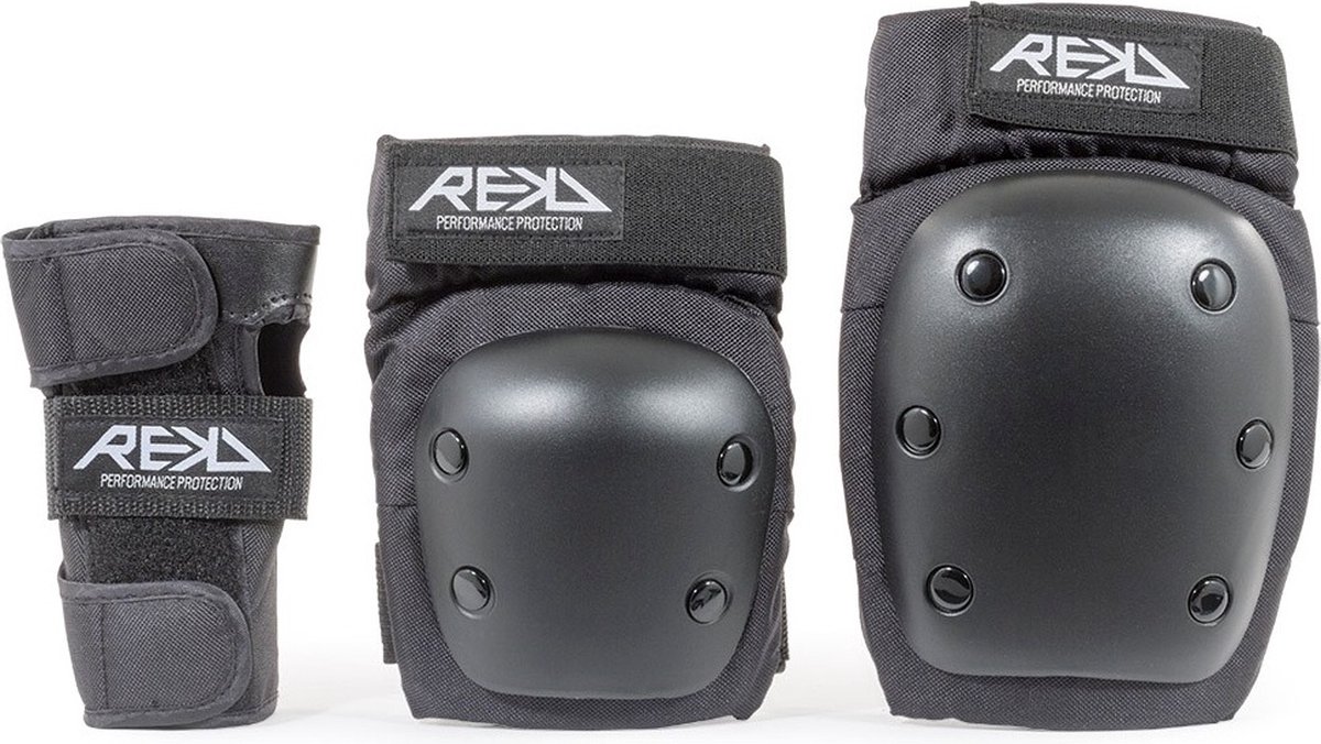 heavy duty triple pad set black
