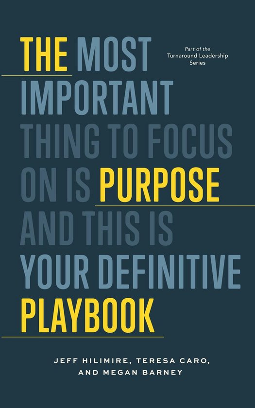 The Purpose Playbook - cover