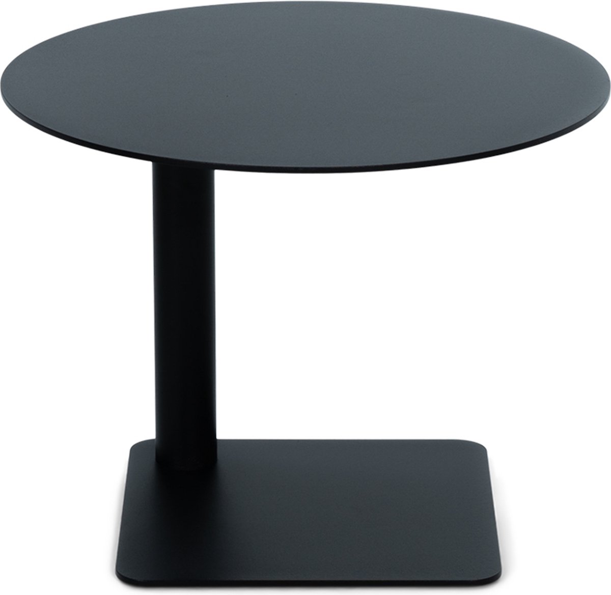 Spinder Design bijzettafel Sunny 30 - Zwart - Ø 40 - Staal