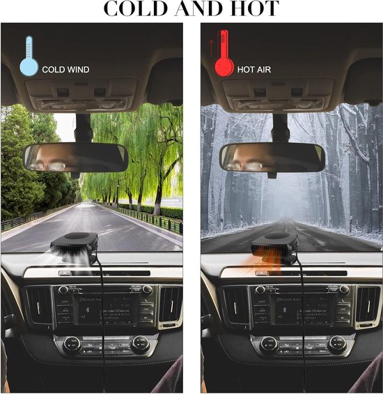 Verwarmer Voor Auto,100W Verwarmingsapparaat Met Ventilatiefunctie