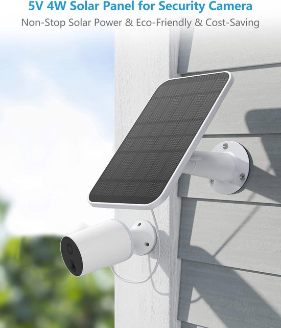 Swann Security Outdoor zonnepaneel voor Smart Security Camera Charger