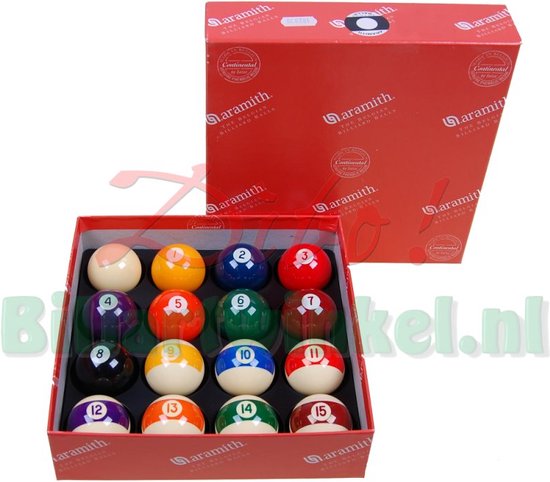 Poolballen set Aramith Continental