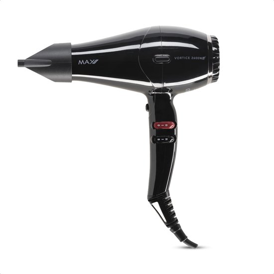 Max Pro Vortice Haardroger 2600W - Haar droger met diffuser - Max - €129,95