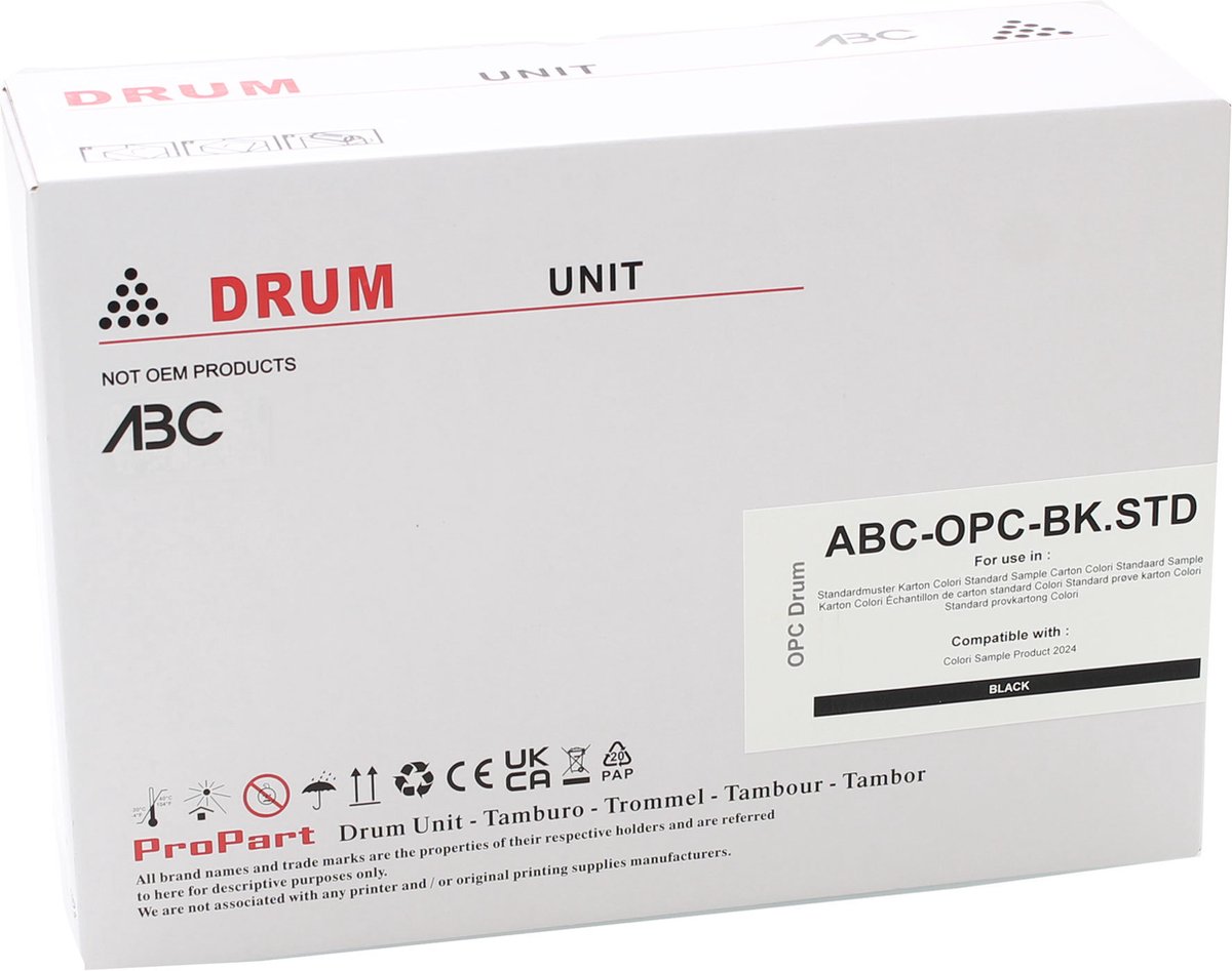 ABC huismerk drumunit geschikt voor Kyocera DK-1248 Ecosys MA2001 MA2001w PA2001 PA2001w