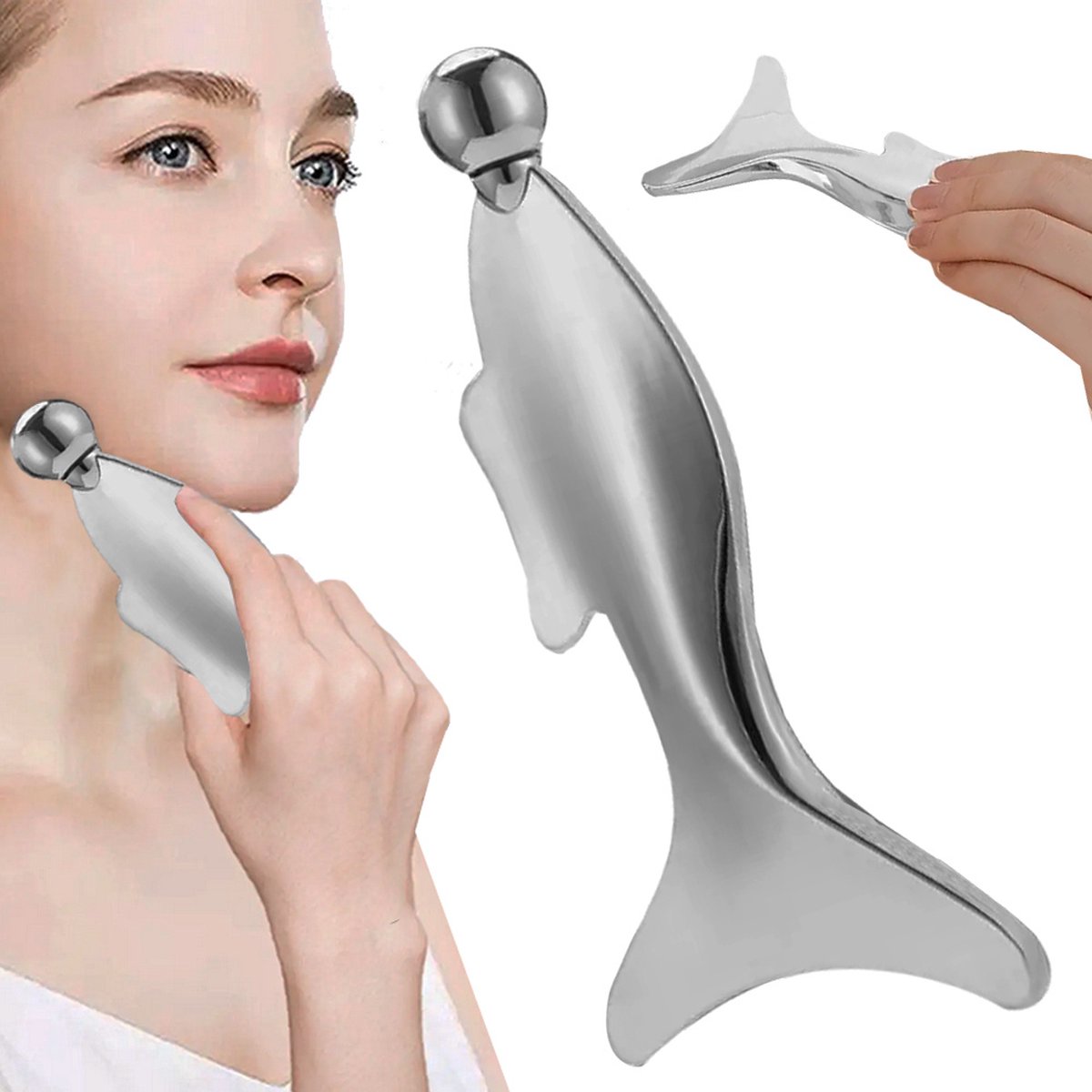 Goedkoopste Metalen Massagebal - Koud Effect - RVS