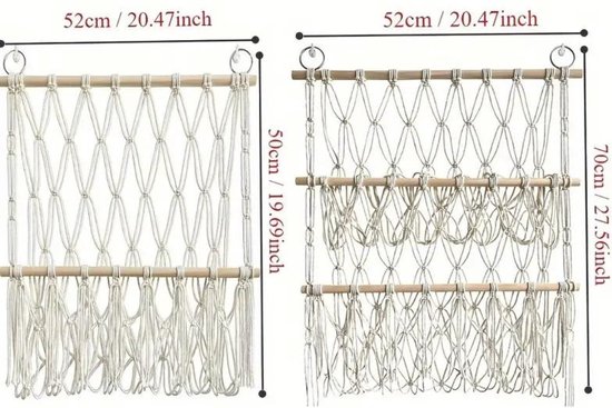 Livano Cuddle Net - Hamac - Jouets - Système de rangement - Hamac pour Nounours - Organisateur - Wit