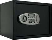 Elektronische Kluis Brandwerend met Cijferslot - incl. NL handleiding - Muurbevestiging - 38x30x30 cm - 10KG - 34L - Staal - Zwart