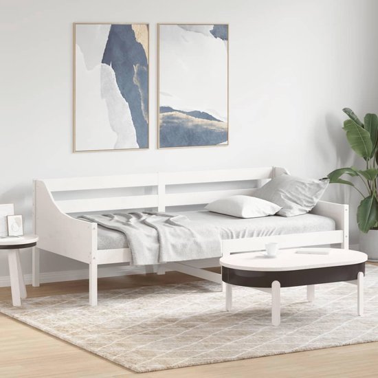 Canapé-lit en bois 80x200 cm - Lit et canapé multifonctionnel pour salon et chambre