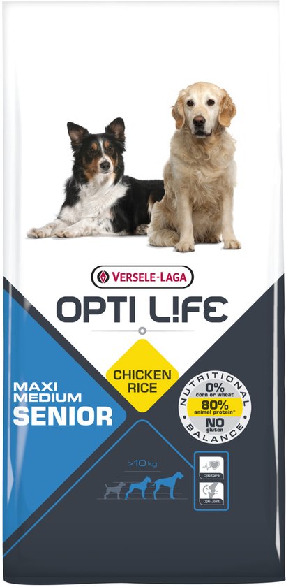 Opti Life Senior Medium & Maxi - 12,5 kg