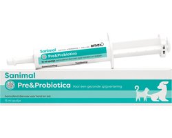 Sanimal Pre&Probiotica - Supplement - Spijsvertering - 15 ml