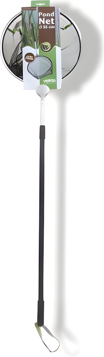 Velda Schepnet Met Telescopische Steel Rond 35 Cm Zwart van Velda — afbeelding 2