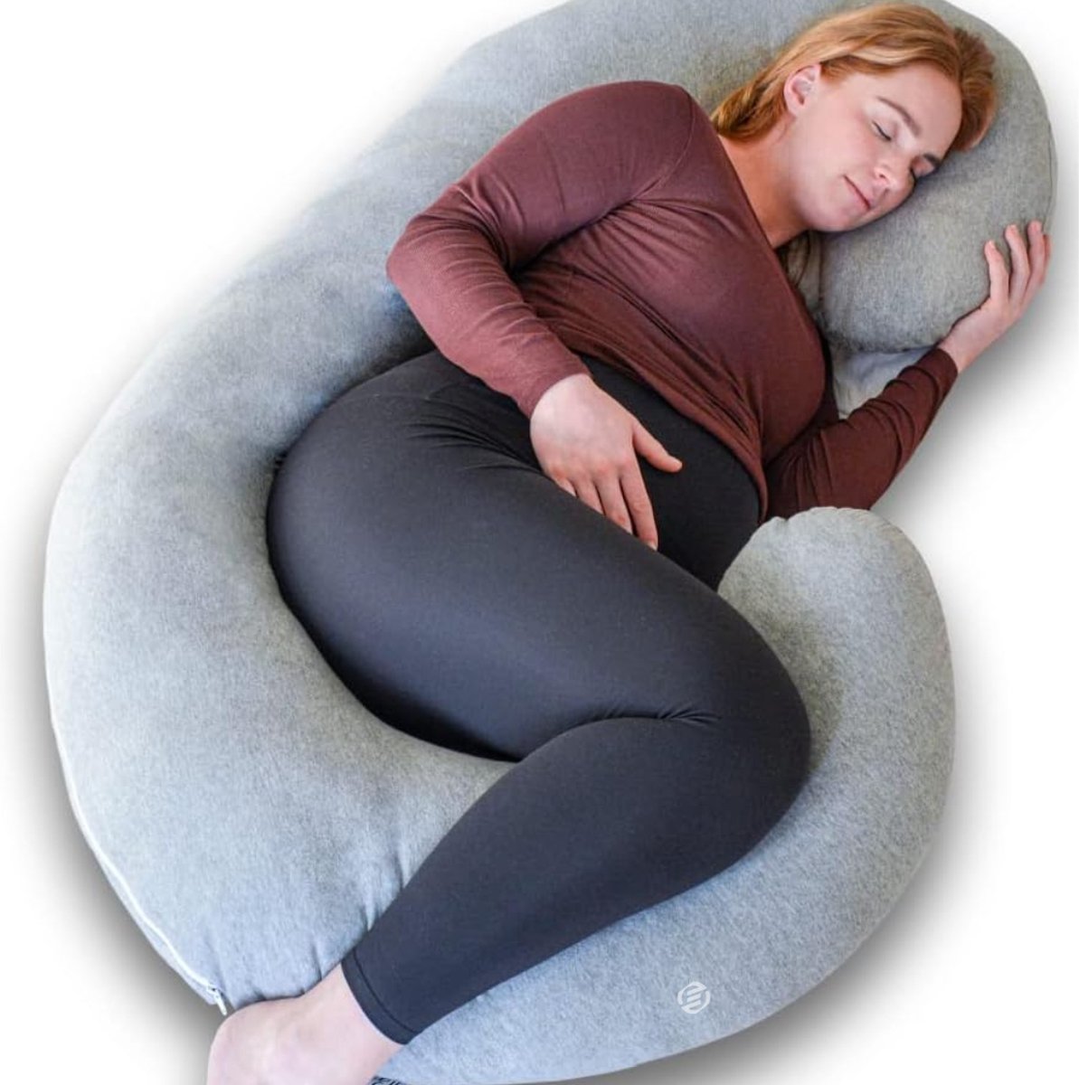 Goedkoopste Equivera Zijslaapkussen Volwassenen - Zijslaapkussen - Lichaamskussen Zijslaper - Zijslaap Kussen Volwassenen - Zwangerschapskussen - Voedingskussen - Borstvoedingskussen - Body Pillow - Voor een comfortabele nachtrust!