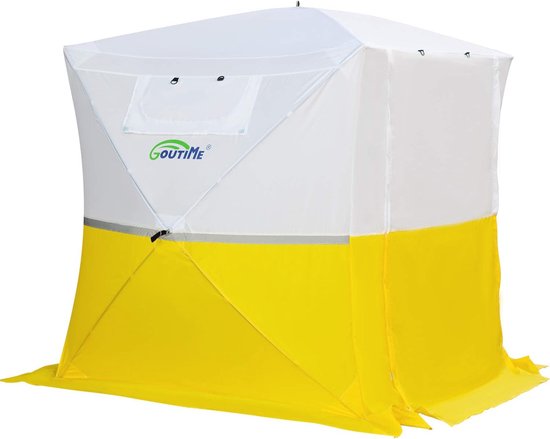 Waterdichte Opvouwbare Camping Tent voor 2-3 Personen - Directe Installatie en Ideaal voor Buitenactiviteiten van Merkloos — afbeelding 4