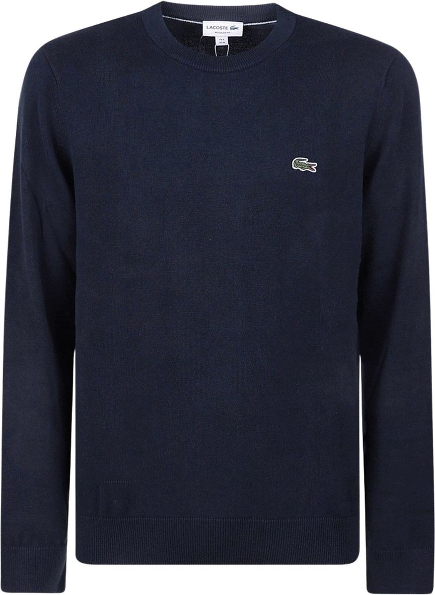Lacoste Crew Neck Sweater Heren Blauw