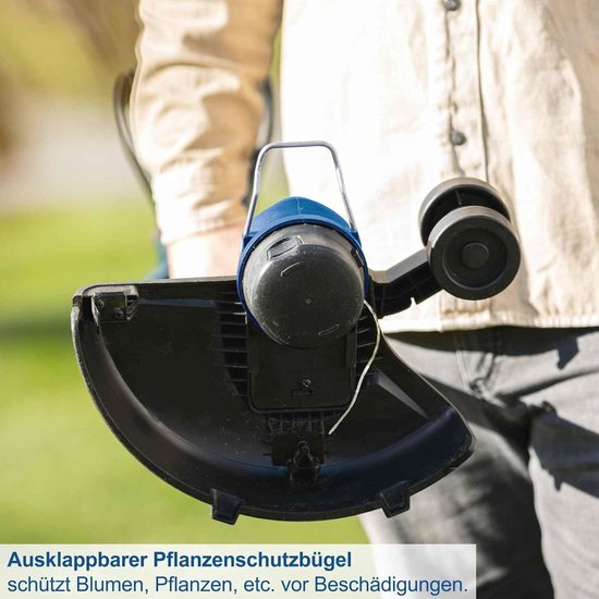Accu Grastrimmer 300mm - Draadloze Tuingereedschap met Telescopische Stang van Merkloos	 — afbeelding 4