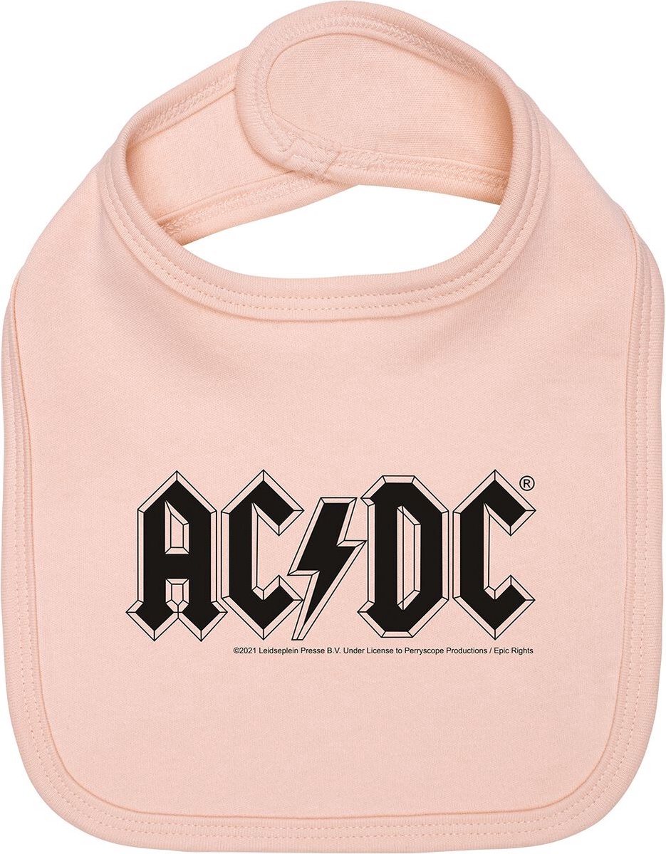 Image of AC/DC Metal-Kids - Logo Slabbetje - roze - Standard