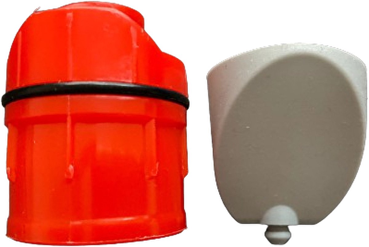 MONDIAZ Cartouche met membraan en click unit voor alle ruimte besparende click sifons 6,7cm