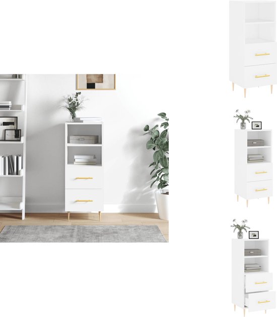 Moos floran ladekast - wit - kasten outlet | Laagste prijs