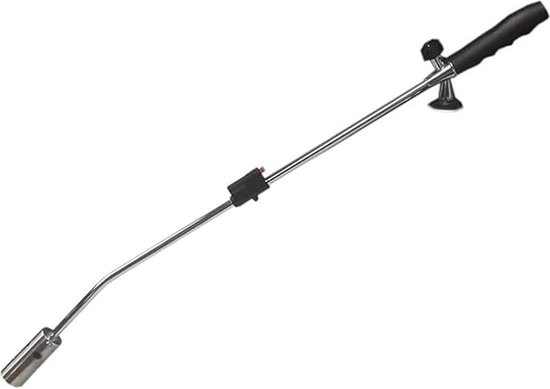 Gas Aangedreven Onkruidbrander met Automatische Ontsteking en Verstelbare Vlammenwerper voor Tuin en Plantzorg - 80 cm