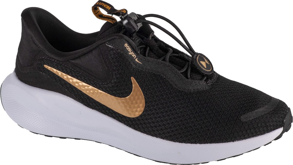 Nike Revolution 7 EasyOn FN7999-002 Vrouwen Hardloopschoenen Zwart
