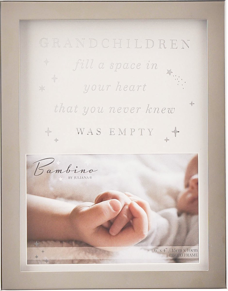 Baby fotolijst zilver grandchilderen van Bambino by Juliana