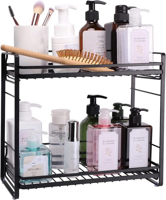 Hoekdouche Caddy Badkamer Douche Plank Zwart Zelfklevende Planken Geen