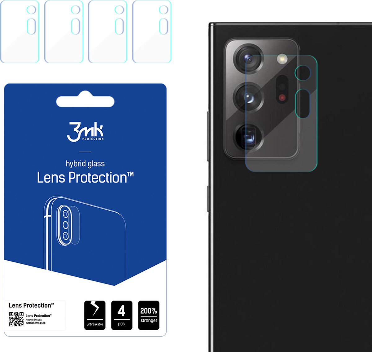 Samsung Galaxy Note 20 Ultra 5G - 3mk Lens Protection
