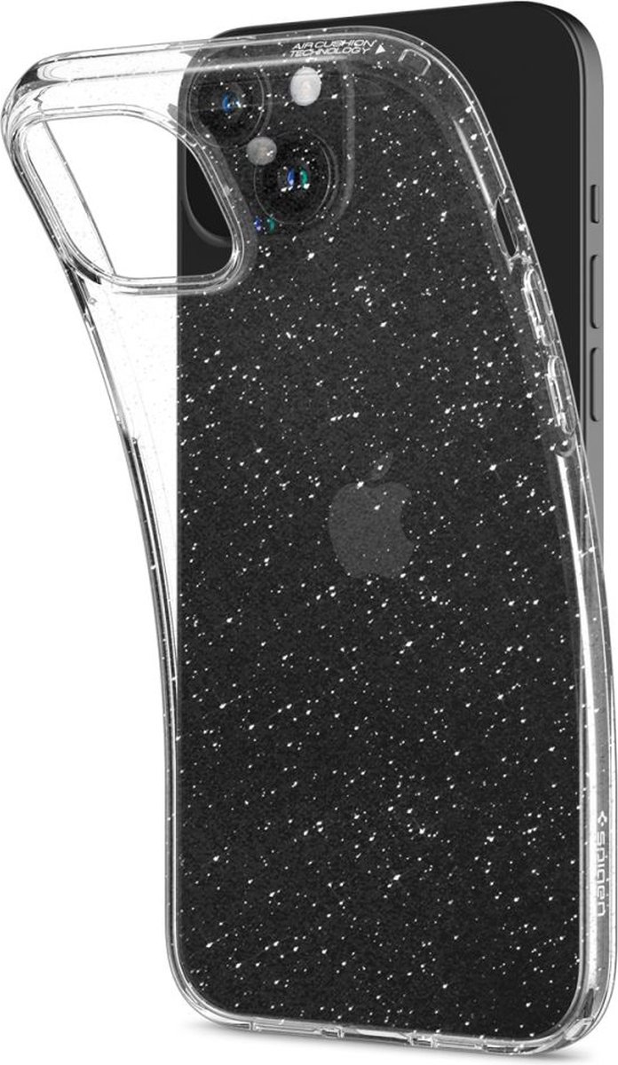 Spigen Liquid Crystal geschikt voor Apple iPhone 15 Plus Hoesje Glitter Quartz