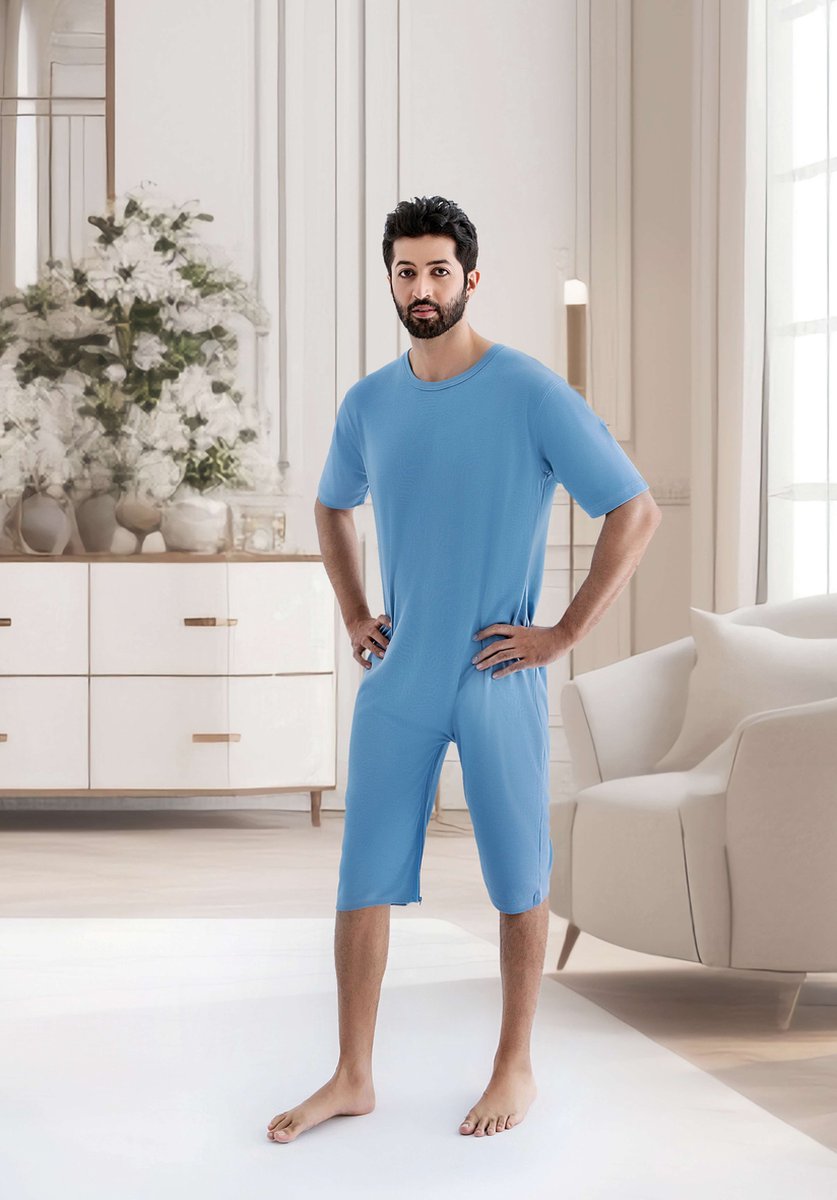 Goedkoopste Body Hansop met been- & rugrits| Hemd | Pyjama | Korte mouwen | Plukpak | Maat S