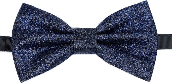 Sorprese Bow Tie - Dark Blue Glitter - pré-noué - noeud papillon - noeud - noeud papillon