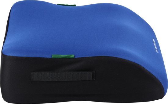 Dunlop Stoelverhoger/autozitje voor kinderen - blauw - 15 x 31 x 39 cm - kunststof van Dunlop — afbeelding 2