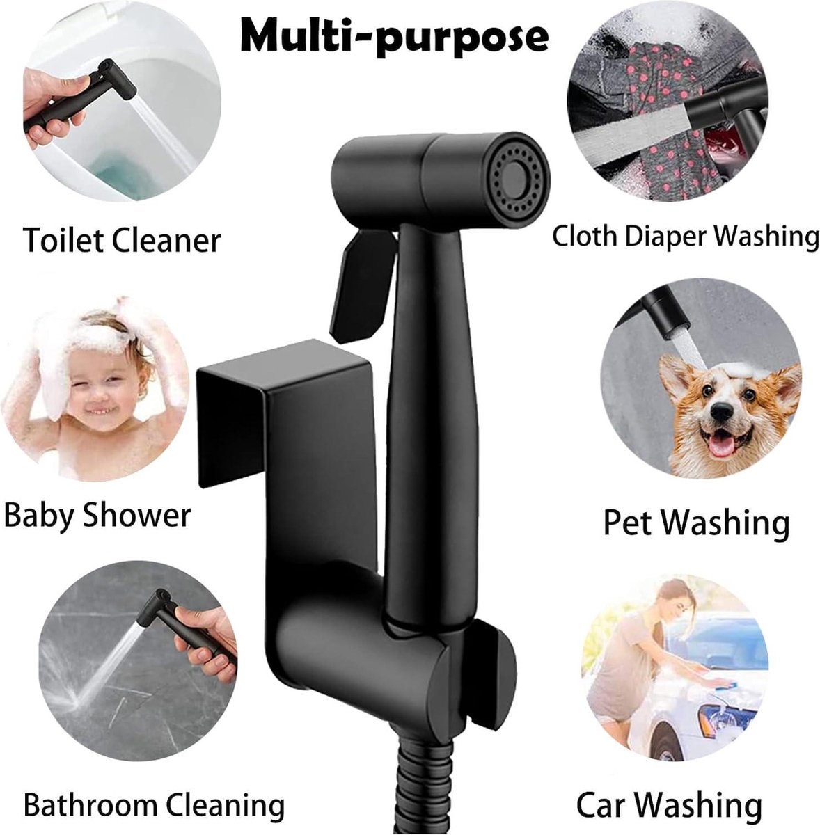 Bidet handdouche set, hoogwaardige verfijnde kopie