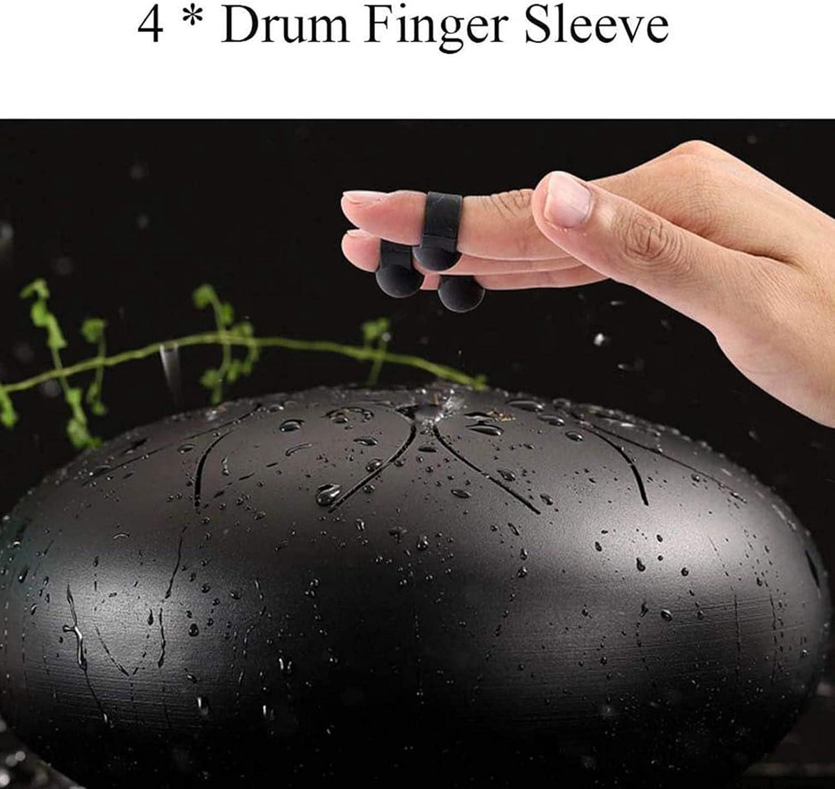 KOMBIUDA 4stuks Delige Ethereal Drum Vingerbeschermers