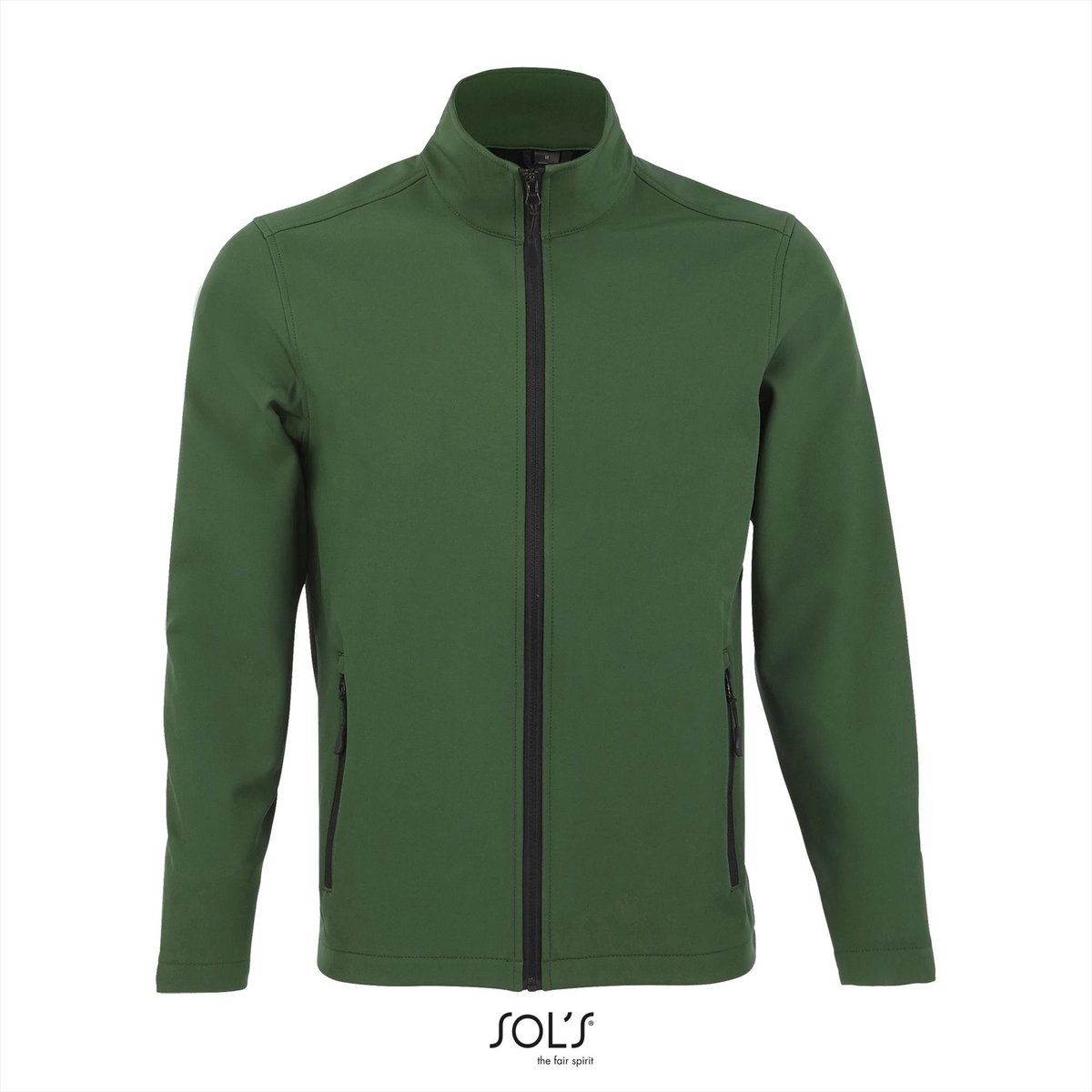 SOL'S Men´s Softshell Zip Jacket Race L837 - Bottle Green - M