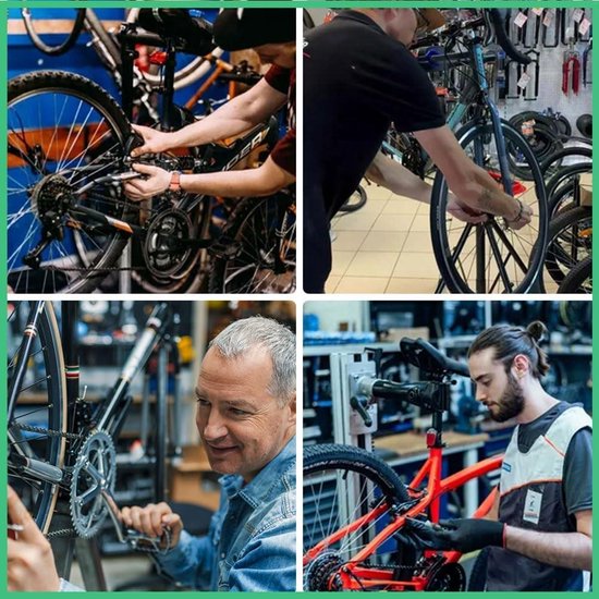 Klinknagel Gereedschap Voor Het Verwijderen En Bevestigen Van Fietskettingen Zwart Kettingnieter Fietskettingen Reparatie