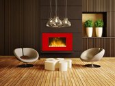 Bol.com Elektrische open haard 105 Red Line - 2000 W - 90x56cm - Modern design - Met afstandsbediening Elektrische haard aanbieding