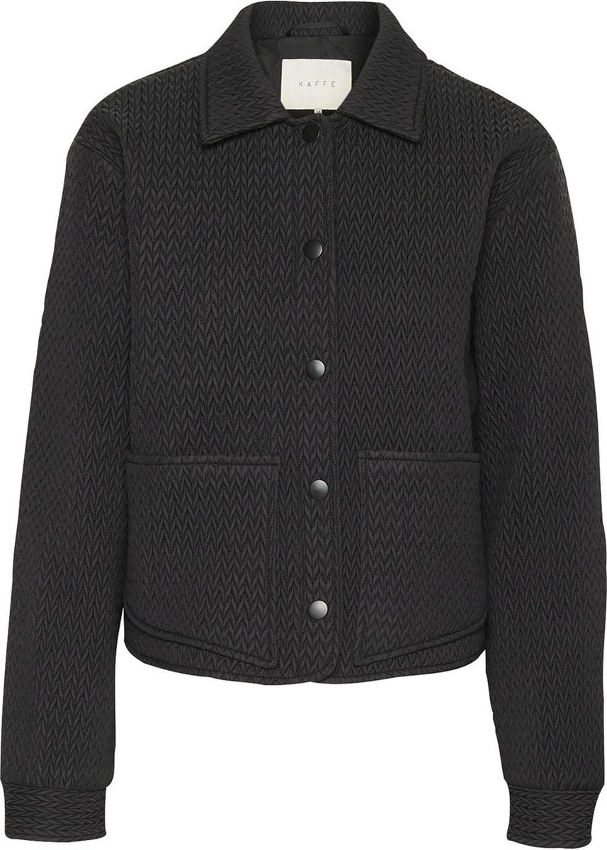 Kaffe Jas Karandy Jacket 10509179 100121 Black Deep Dames Maat - 38
